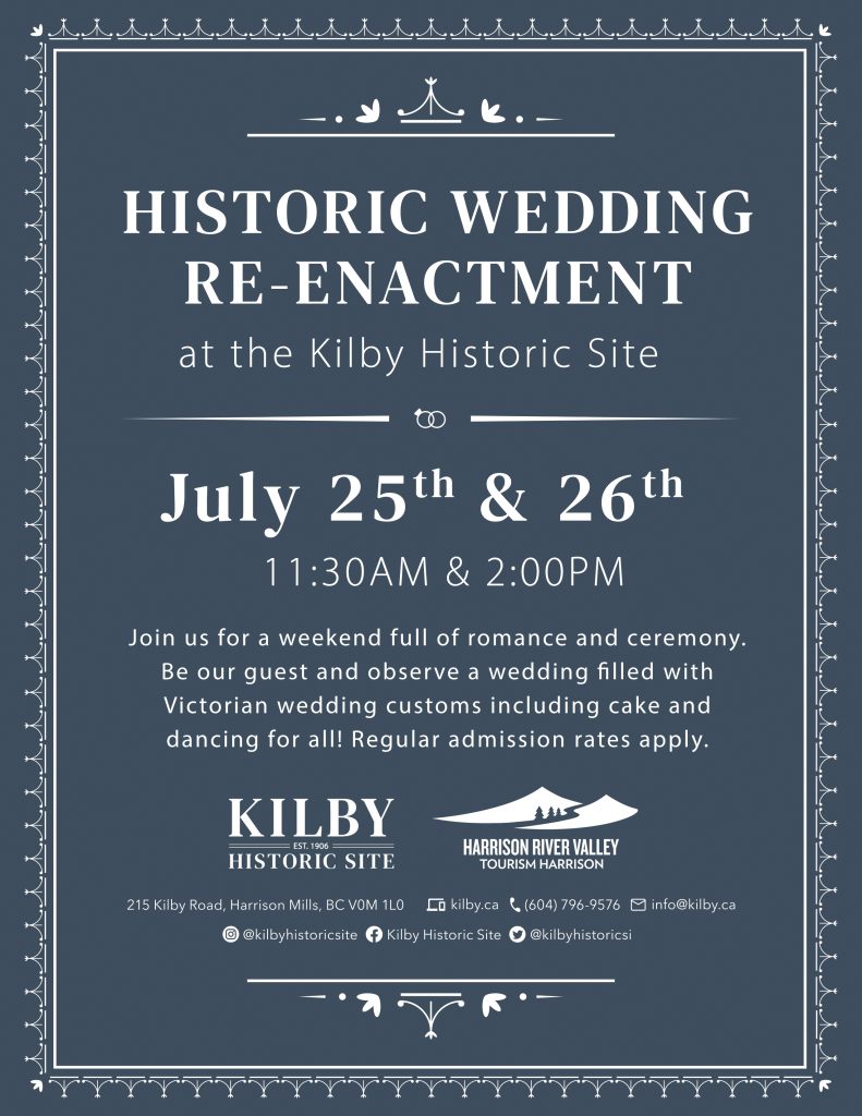 2026 Wedding Reenactment Poster