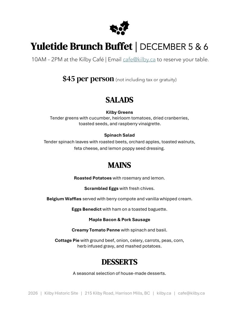 2026 Yuletide Breakfast Buffet (Dec 5 6) 2026 Yuletide Breakfast Buffet (Dec 5 6)